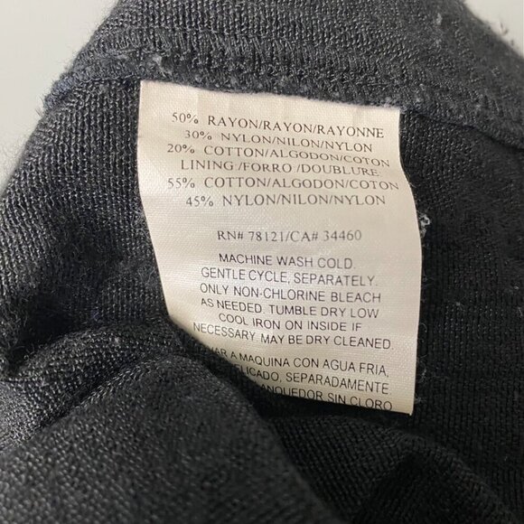 Eileen Fisher Petite Lightweight Lined Full Zip Black Vest Women's Size Small - Picture 6 of 7